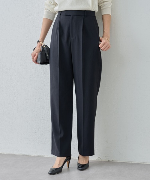 BEARDSLEY(ビアズリー)の「テック ストレートドライパンツ(その他パンツ・レディース・ホワイト/ブラック・0/1)」の14枚目の写真