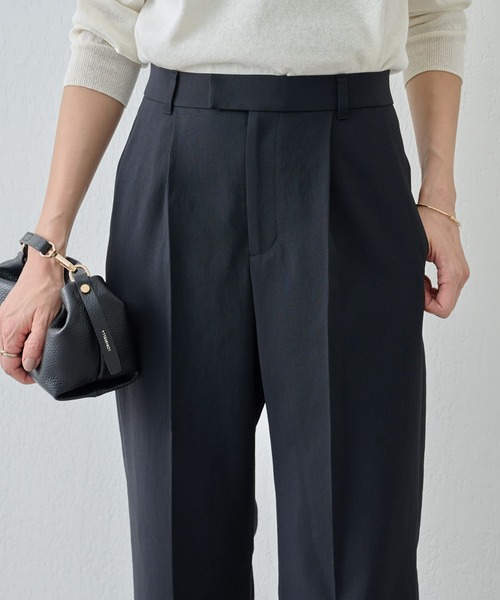 BEARDSLEY(ビアズリー)の「テック ストレートドライパンツ(その他パンツ・レディース・ホワイト/ブラック・0/1)」の17枚目の写真