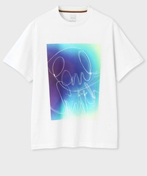 "Scrawl Logo" プリントTシャツ / 133556 919T