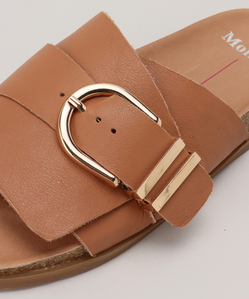 SLOBE IENA（スローブイエナ）の「【Mollini/モリーニ】  NABEELA-LEATHER サンダル（サンダル・レディース・キャメル/ホワイト・37/36/38）」の22枚目の写真