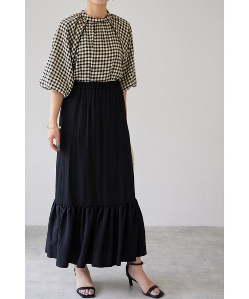 ZOZO限定】ティアードロングスカート（スカート）｜&. NOSTALGIA  