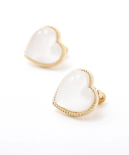 EDIT COLOGNE（エディットコロン）の「ハートイヤリング（イヤリング・レディース・ゴールド・ﾌﾘ-）」の3枚目の写真