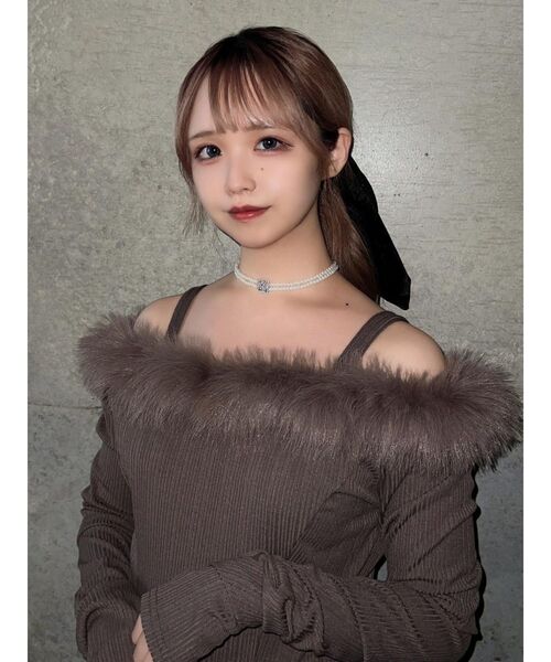 EATME（イートミー）の「ベロアリボンヘアカフ（バレッタ/ヘアクリップ・レディース・ブラック・FREE）」の7枚目の写真