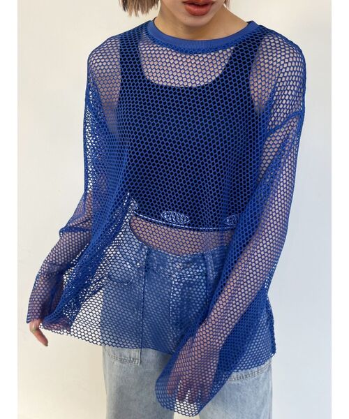 EMODA（エモダ）の「JACQUARD FIT T/T（Tシャツ/カットソー・レディース・グレー/ホワイト/ブラック・FREE）」の7枚目の写真