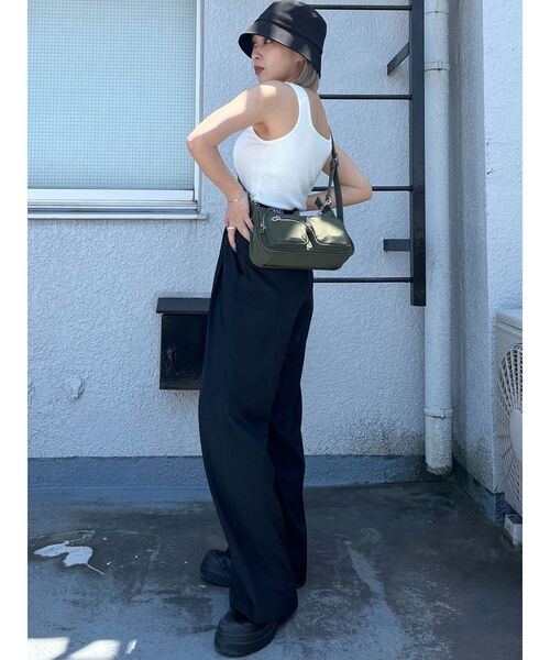 EMODA（エモダ）の「JACQUARD FIT T/T（Tシャツ/カットソー・レディース・グレー/ホワイト/ブラック・FREE）」の20枚目の写真