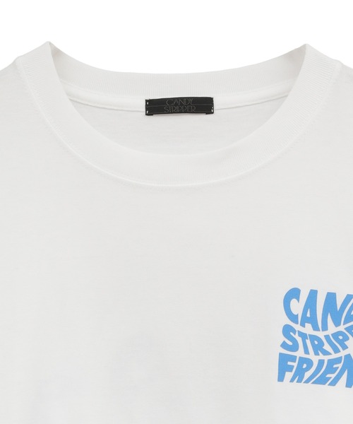 Candy Stripper（キャンディストリッパー）の「CANDYSTRIPPER FRIENDS L/S Tシャツ（Tシャツ/カットソー・レディース・ブラック/オフホワイト・2）」の14枚目の写真
