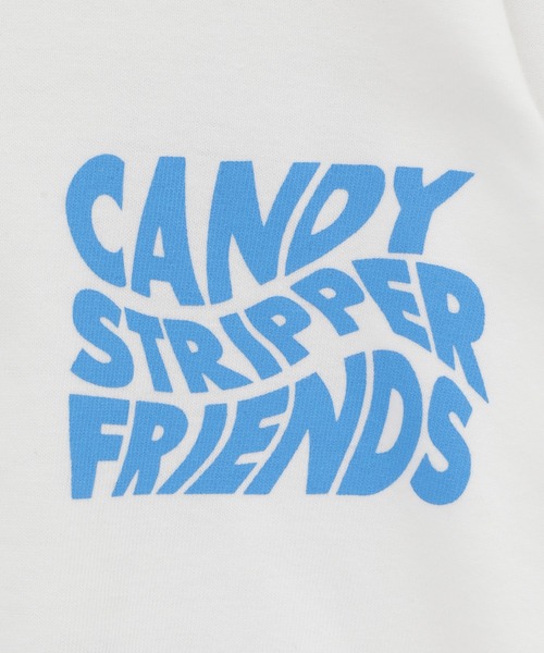 Candy Stripper（キャンディストリッパー）の「CANDYSTRIPPER FRIENDS L/S Tシャツ（Tシャツ/カットソー・レディース・ブラック/オフホワイト・2）」の17枚目の写真