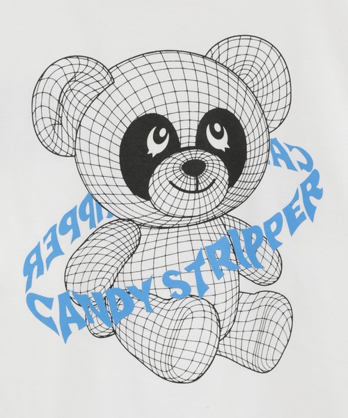 Candy Stripper（キャンディストリッパー）の「CANDYSTRIPPER FRIENDS L/S Tシャツ（Tシャツ/カットソー・レディース・ブラック/オフホワイト・2）」の18枚目の写真