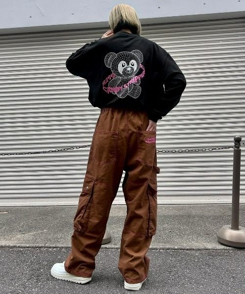 Candy Stripper（キャンディストリッパー）の「CANDYSTRIPPER FRIENDS L/S Tシャツ（Tシャツ/カットソー・レディース・ブラック/オフホワイト・2）」の9枚目の写真