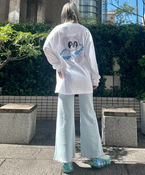 Candy Stripper（キャンディストリッパー）の「CANDYSTRIPPER FRIENDS L/S Tシャツ（Tシャツ/カットソー・レディース・ブラック/オフホワイト・2）」の22枚目の写真