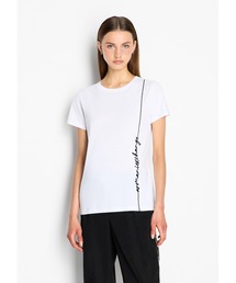 ARMANI EXCHANGE | 【A|X アルマーニ エクスチェンジ】ラインロゴ　半袖クルーネックTシャツ/REGULAR(Tシャツ/カットソー)