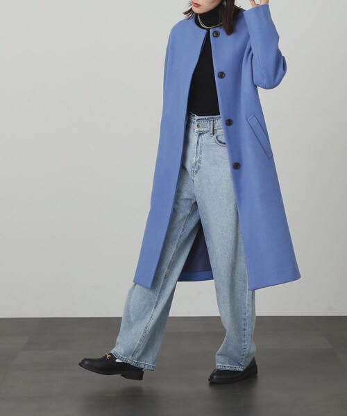 FREE'S MART（フリーズマート）の「◆タートルネックリブニット（ニット/セーター・レディース・ピンク/ホワイト/ブラック/ホワイト系その他/ブルー/ライトグリーン/パープル・FREE）」の10枚目の写真