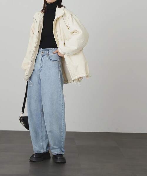 FREE'S MART（フリーズマート）の「◆タートルネックリブニット（ニット/セーター・レディース・ピンク/ホワイト/ブラック/ホワイト系その他/ブルー/ライトグリーン/パープル・FREE）」の15枚目の写真