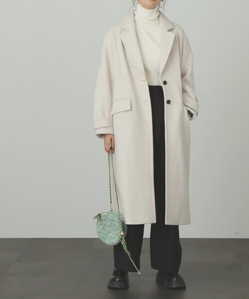 FREE'S MART（フリーズマート）の「◆タートルネックリブニット（ニット/セーター・レディース・ピンク/ホワイト/ブラック/ホワイト系その他/ブルー/ライトグリーン/パープル・FREE）」の20枚目の写真