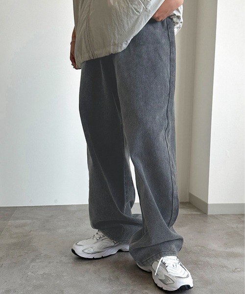 セール】ケミカルストレートパンツ【ZOZOTOWN限定アイテム】（デニム
