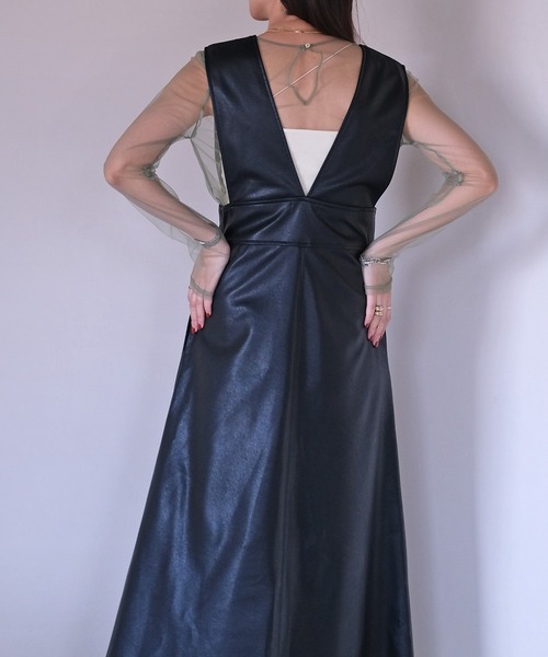AKTE(アクテ)の「コンパクトチュールトップス(Tシャツ/カットソー・レディース・グリーン/グレー/ピンクベージュ・FREE)」の18枚目の写真