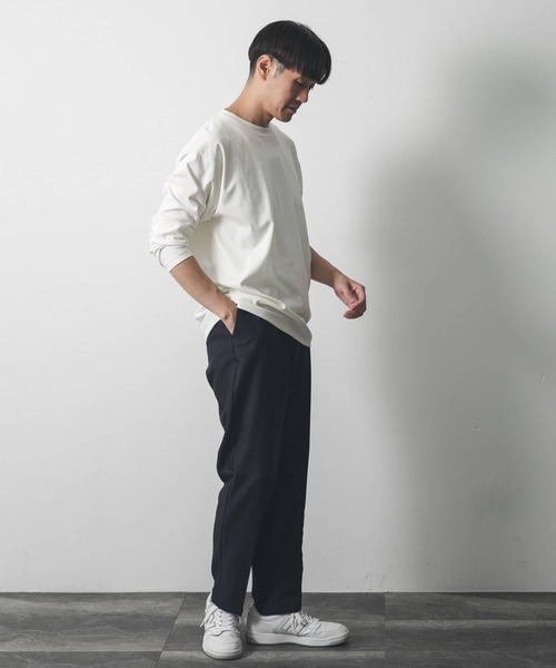 URBAN RESEARCH DOORS（アーバンリサーチドアーズ）の「ドレスポンチロングスリーブTシャツ（Tシャツ/カットソー・メンズ・チャコールグレー/ブルー/モカ/オフホワイト・LARGE/MEDIUM）」の10枚目の写真