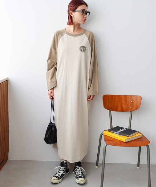 アルケミー グラフィック Tシャツ ワンピース ロンT モワティエ