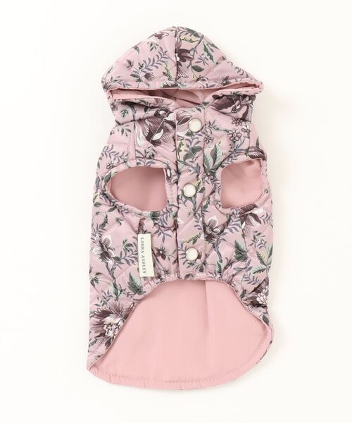 LAURA ASHLEY（ローラアシュレイ）の「LAURA ASHLEY/フード付き中綿ベストver23（ペットウェア・レディース・パープル/ネイビー・2M/M/XS/S/L/2L/2XS）」の16枚目の写真