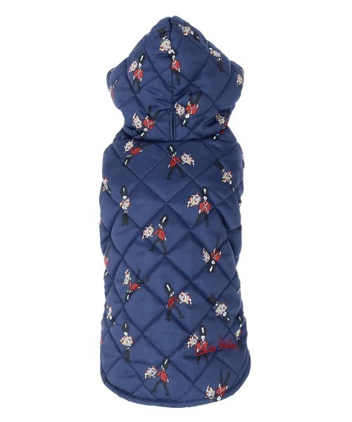 LAURA ASHLEY（ローラアシュレイ）の「LAURA ASHLEY/フード付き中綿ベストver23（ペットウェア・レディース・パープル/ネイビー・2M/M/XS/S/L/2L/2XS）」の6枚目の写真