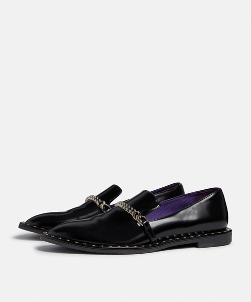 STELLA McCARTNEY（ステラマッカートニー）の「Falabella Loafers / ファラベラ ローファー（ローファー・レディース・ブラック・37/36）」の2枚目の写真