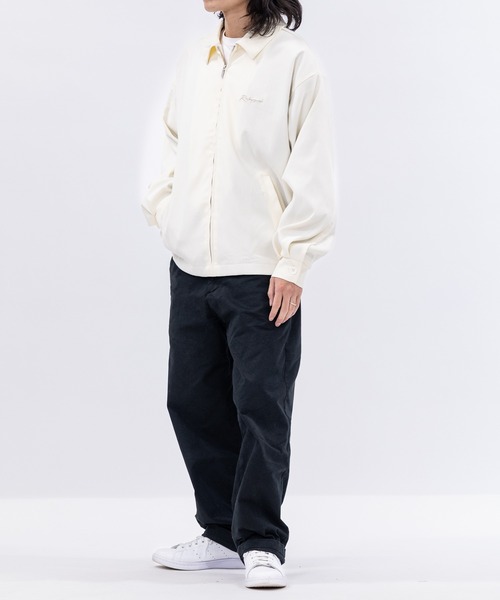 Red Cap Girl（レッドキャプガール）の「【a-r】〔Red Cap Girl/レッドキャップガール〕モールスキン バック刺繍 ハリントンジャケット スイングトップ（ブルゾン・メンズ・チャコールグレー/ブルー/アイボリー/ブラック・LARGE/MEDIUM）」の20枚目の写真