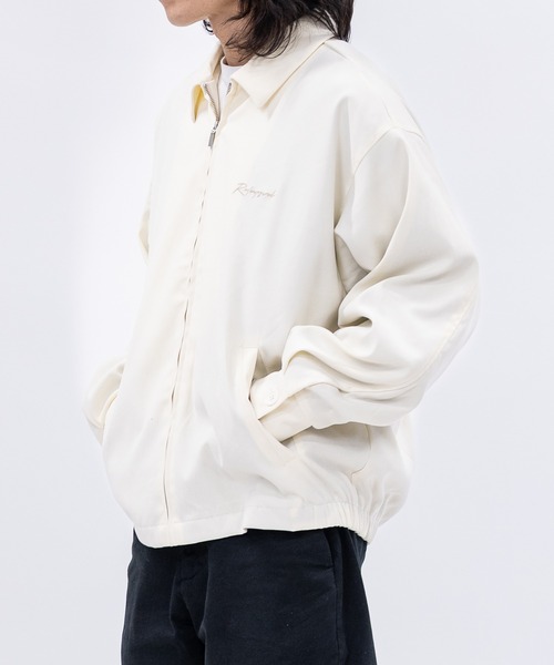 Red Cap Girl（レッドキャプガール）の「【a-r】〔Red Cap Girl/レッドキャップガール〕モールスキン バック刺繍 ハリントンジャケット スイングトップ（ブルゾン・メンズ・チャコールグレー/ブルー/アイボリー/ブラック・LARGE/MEDIUM）」の17枚目の写真