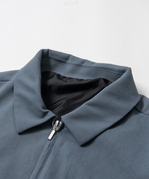 Red Cap Girl（レッドキャプガール）の「【a-r】〔Red Cap Girl/レッドキャップガール〕モールスキン バック刺繍 ハリントンジャケット スイングトップ（ブルゾン・メンズ・チャコールグレー/ブルー/アイボリー/ブラック・LARGE/MEDIUM）」の5枚目の写真