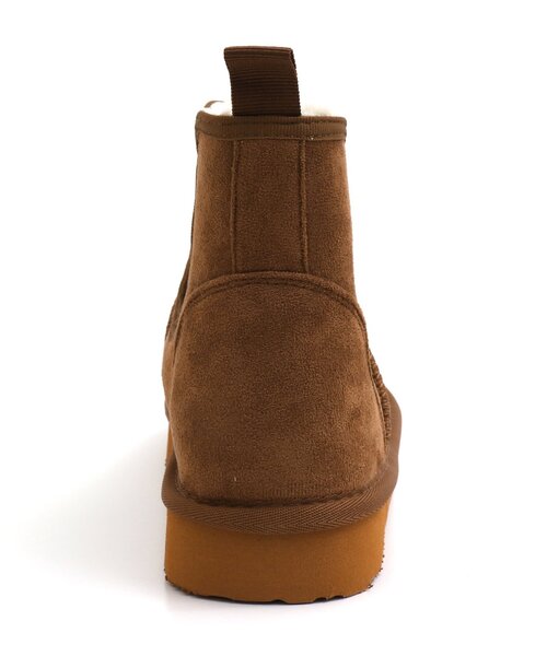 algy（アルジー）の「厚底サイドゴアムートン風ブーツ（ブーツ・キッズ・キャメル/ブラック・21/20/22/23）」の17枚目の写真