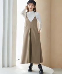 miclat | 大きいサイズ　タックデザインキャミソールワンピース　miclat(ワンピース)