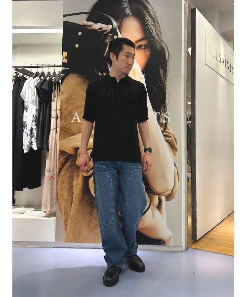 ALLSAINTS(オールセインツ)の「JARRED CLEATED SOLE FORMAL LEATHER SHOES | JARRED クリート ソール フォーマル レザー シューズ(その他シューズ・メンズ・ブラック・UK8/UK7/UK9/UK10)」の14枚目の写真