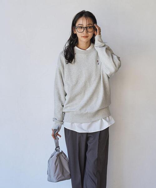 coen（コーエン）の「2WAY中綿キンチャクバッグ（トートバッグ・レディース・ライトグレー/ブラック/オリーブ・FREE）」の7枚目の写真