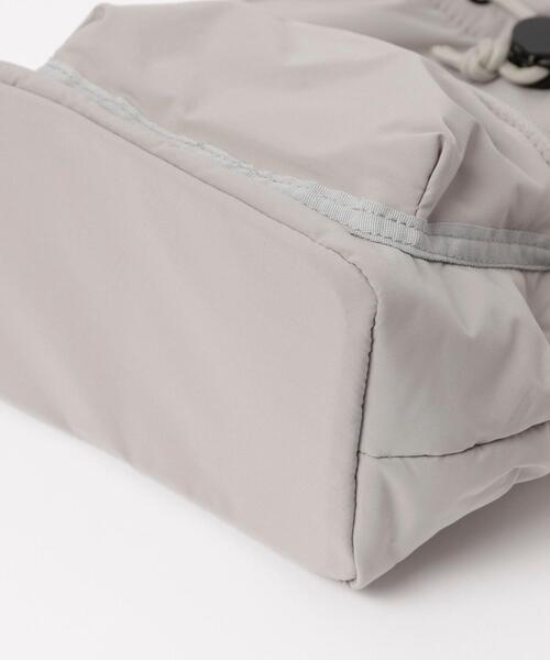 coen（コーエン）の「2WAY中綿キンチャクバッグ（トートバッグ・レディース・ライトグレー/ブラック/オリーブ・FREE）」の11枚目の写真