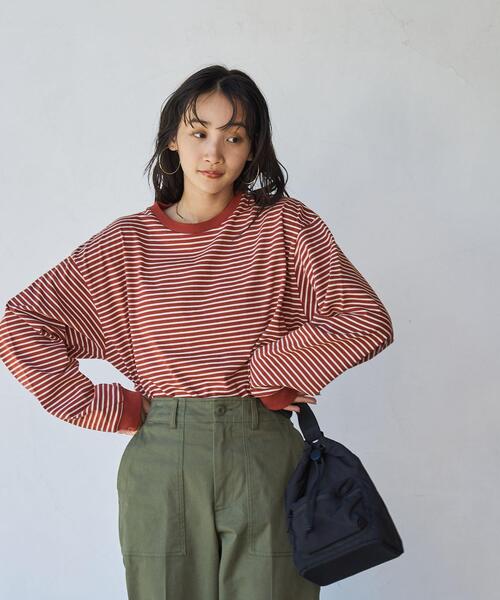 coen（コーエン）の「2WAY中綿キンチャクバッグ（トートバッグ・レディース・ライトグレー/ブラック/オリーブ・FREE）」の17枚目の写真