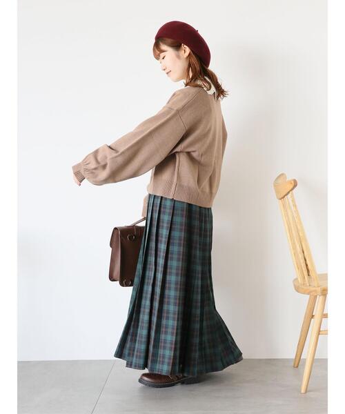 ehka sopo（エヘカソポ）の「飛び刺繍カーディガン（カーディガン/ボレロ・レディース・キナリ/グリーン/モカ・F）」の15枚目の写真