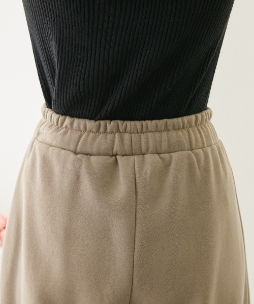 nissen(ニッセン)の「裏起毛ガウチョパンツ(その他パンツ・レディース・杢グレー/ブラック/カーキ/モカ・M/L/LL/S)」の22枚目の写真