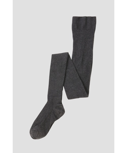MARGARET HOWELL(マーガレットハウエル)の「ORGANIC COTTON RIB TIGHTS(レギンス/スパッツ・レディース・グレー系その他3/ブラック・FREE)」の2枚目の写真