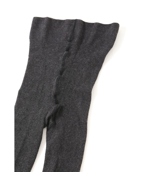 MARGARET HOWELL(マーガレットハウエル)の「ORGANIC COTTON RIB TIGHTS(レギンス/スパッツ・レディース・グレー系その他3/ブラック・FREE)」の4枚目の写真
