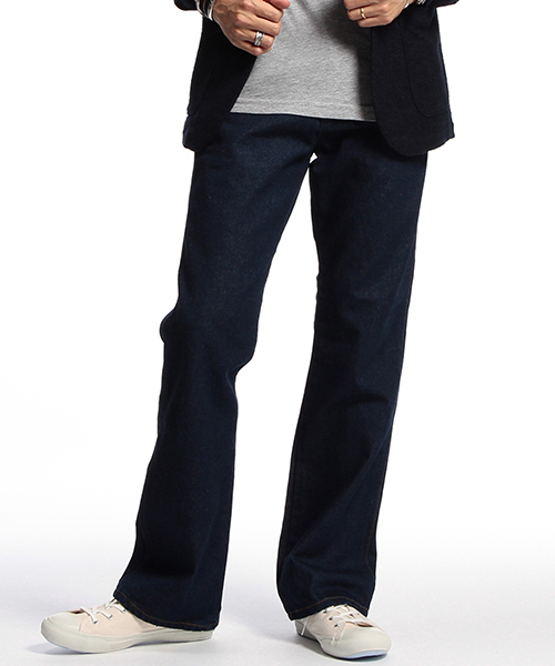 Wrangler(ラングラー)の「Wrangler / 別注 Shoe Cut Denim One Wash(デニムパンツ・メンズ・インディゴブルー・31inch/29inch/33inch)」の10枚目の写真