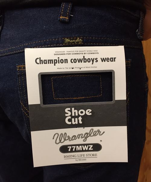 Wrangler(ラングラー)の「Wrangler / 別注 Shoe Cut Denim One Wash(デニムパンツ・メンズ・インディゴブルー・31inch/29inch/33inch)」の13枚目の写真