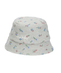 MILKFED. | FLORAL PATTERN WAFFLE HAT(ハット)