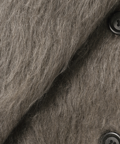 JOURNAL STANDARD（ジャーナルスタンダード）の「《追加》シャギーVネックカーディガン（カーディガン/ボレロ・レディース・グレー・FREE）」の15枚目の写真