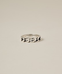 【novice】Curb Chain Ring［Silver925］