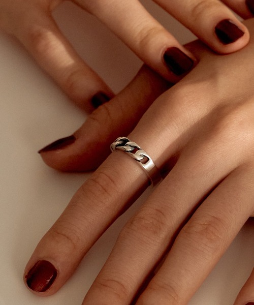 【novice】Curb Chain Ring［Silver925］（リング）｜novice（ノーヴィス）