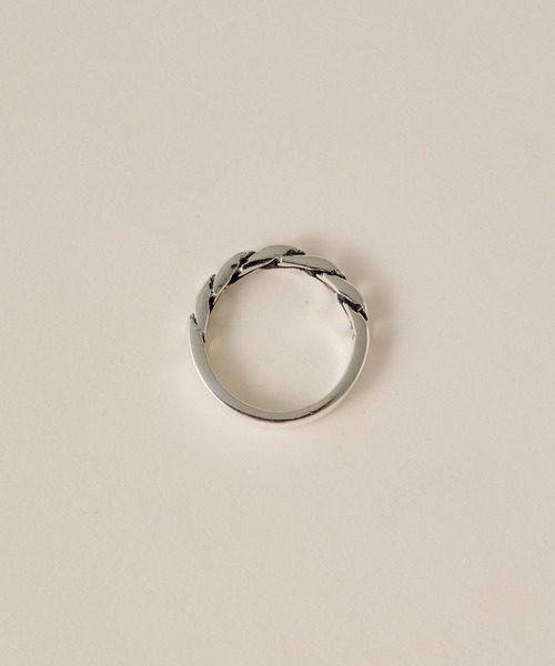 【novice】Curb Chain Ring［Silver925］（リング）｜novice（ノーヴィス）