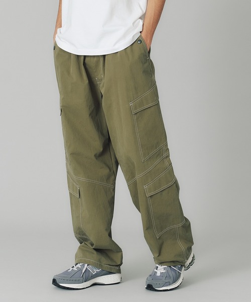 XLARGE(エクストララージ)の「RIPSTOP CARGO PANTS(カーゴパンツ・メンズ・オリーブ/ブラック/ベージュ・M/L/S/XL)」の19枚目の写真