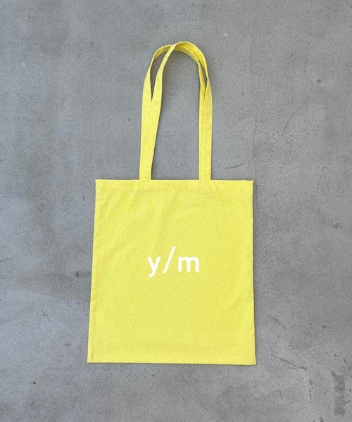 y/m（イム）の「y/mカラートートBAG（トートバッグ・レディース・グレー/オフホワイト/イエロー/ブルー/ブラック/ピンク/レッド・FREE）」の8枚目の写真