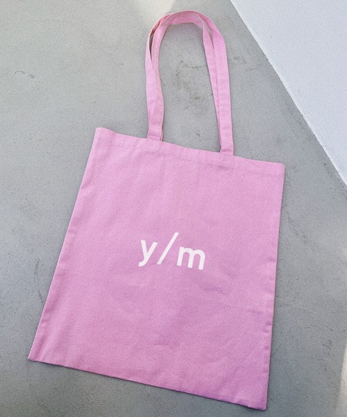y/m（イム）の「y/mカラートートBAG（トートバッグ・レディース・グレー/オフホワイト/イエロー/ブルー/ブラック/ピンク/レッド・FREE）」の9枚目の写真