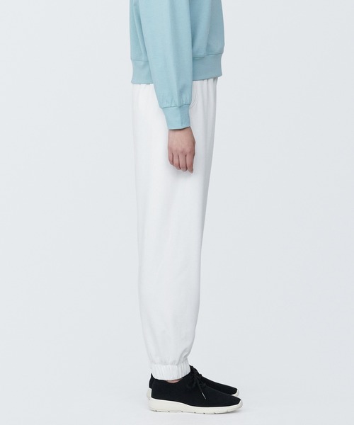 無印良品(ムジルシリョウヒン)の「〔MUJI WALKER〕婦人 UVカット乾きやすいスウェットパンツ(スウェットパンツ・レディース・グレー系/グリーン系2/オフホワイト/ピンク・XL/L/M/S)」の7枚目の写真
