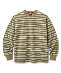 トップス Supreme Stripe Pocket L/S Top L Supreme Stripe Pocket L/S Top Black メンズ - FW25 - JP